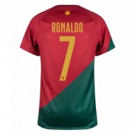 Koszulka piłkarska Portugalia Cristiano Ronaldo #7 Strój Domowy MŚ 2022 tanio Krótki Rękaw